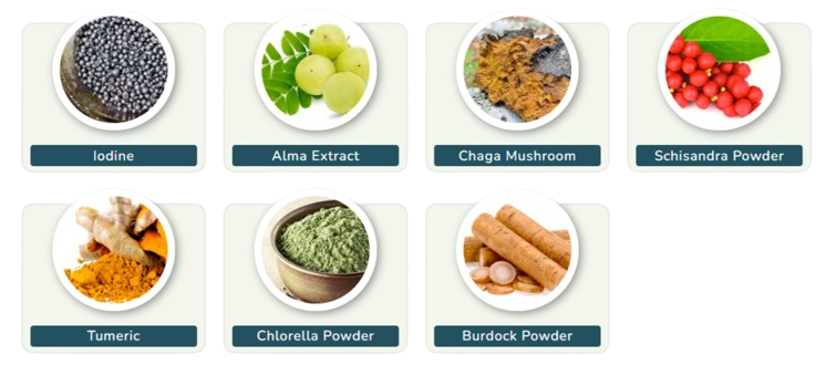 Pineal XT Ingredients