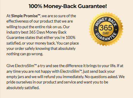electroslim guarantee