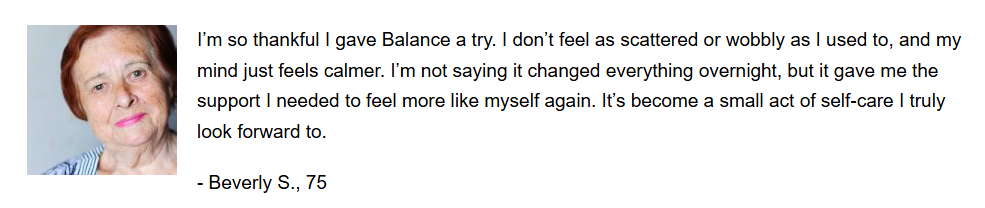 Balance Formula from Longevity Nutritionals Customer Reviews