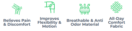 Compressa Compression Knee Sleeve benefits