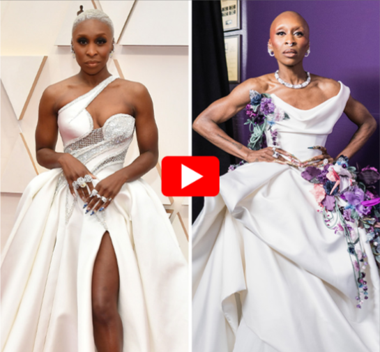 Cynthia Erivo BEFORE & AFTER video
