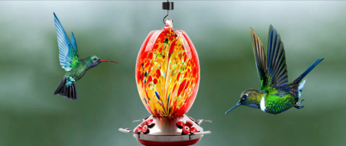 Flower Bird Feeder Sherem uses 4