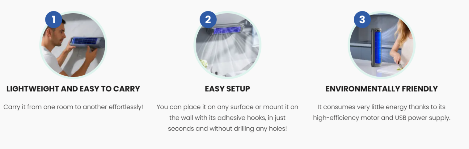 Qinux-BrizaAC benefits