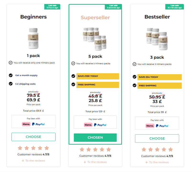 Checkout-–-Himero pricing