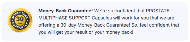 Prostate Multiphase UK Money Back