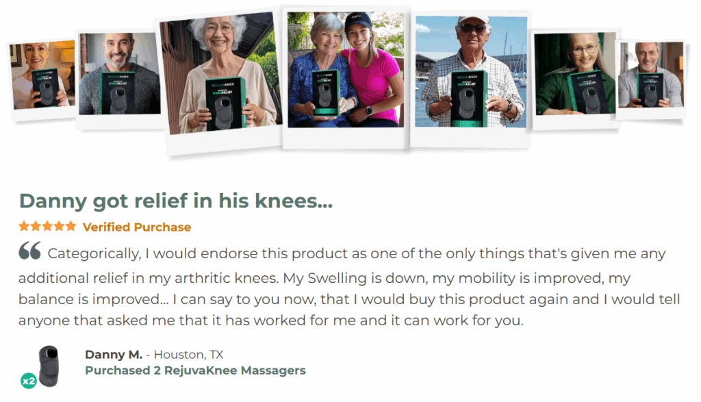 RejuvaKnee Customer Reviews