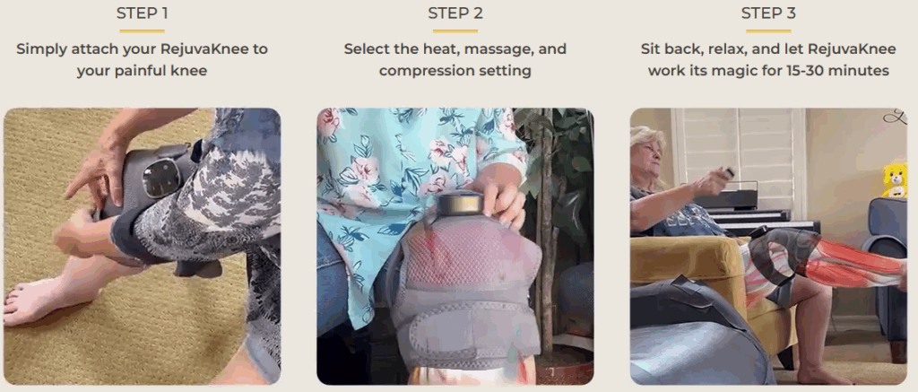RejuvaKnee Using