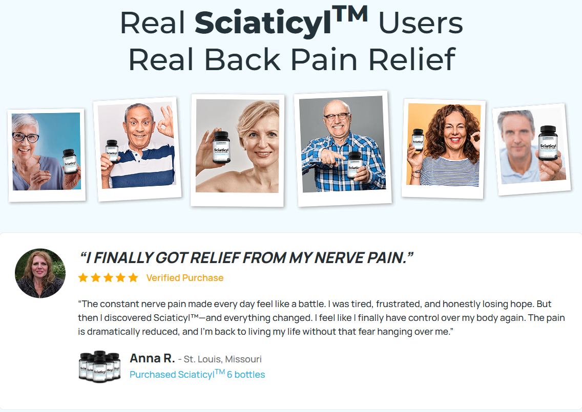 Sciaticyl Customer Reviews