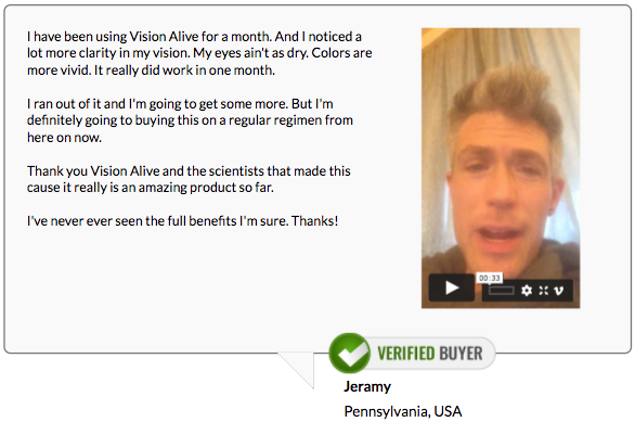 Vision Alive Max Testimonials