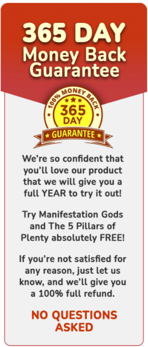 Manifestation Gods Money Back