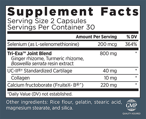 Primal Labs TriFlexarin Ingredients