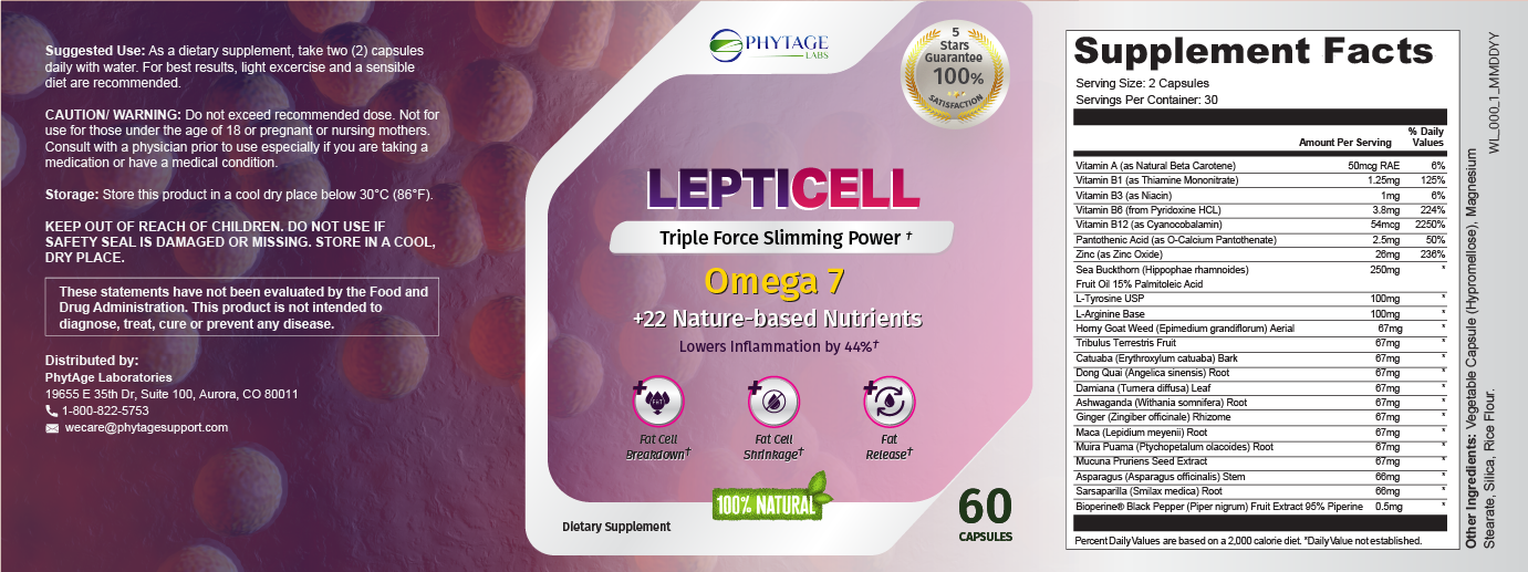 LeptiCell Ingredients