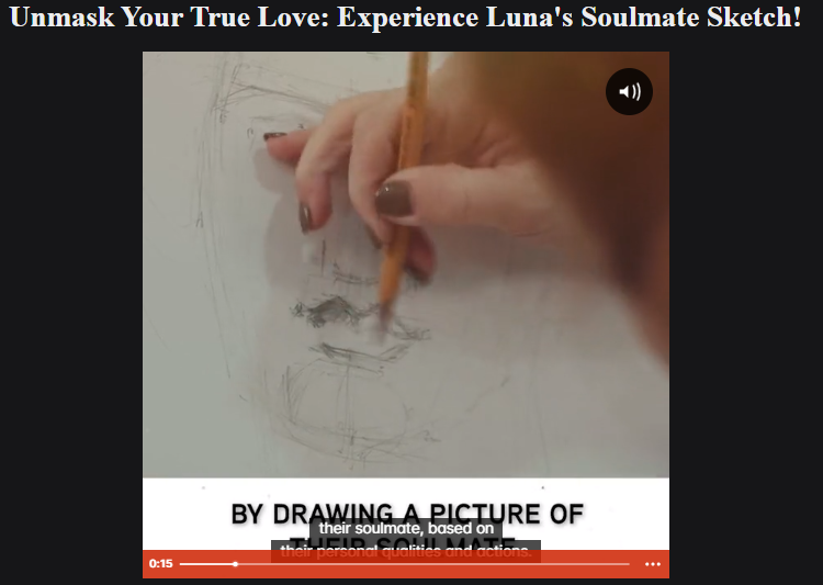 Sketching SoulMate Reviews