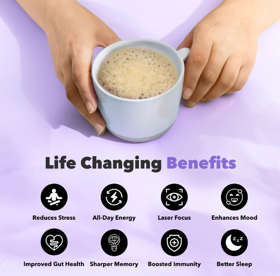 Everyday dose Mushroom Coffee Benefits