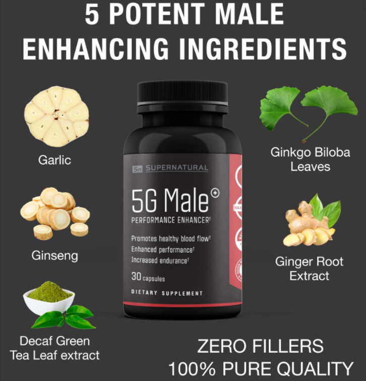 5G Male Formula Ingredients