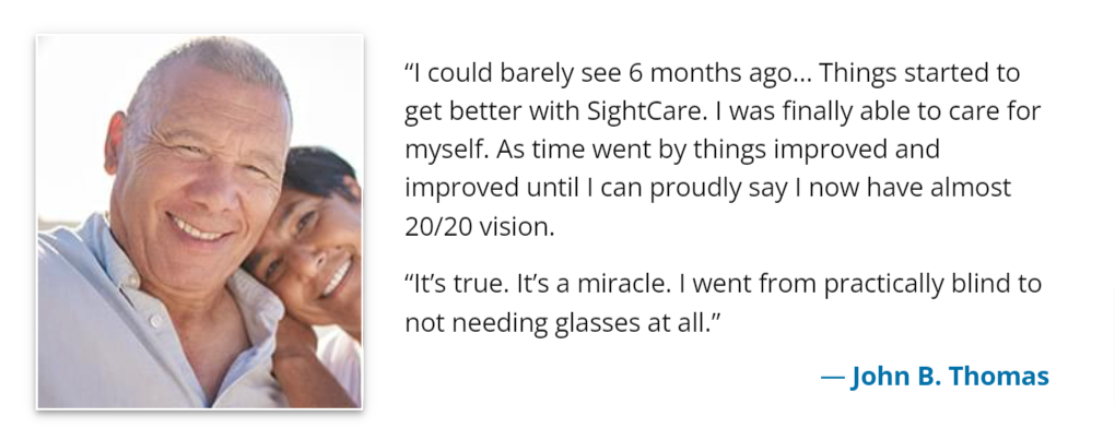 SightCare customer reviews