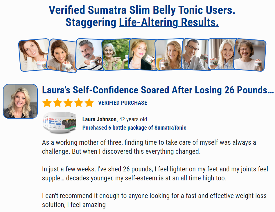 Sumatra Slim Belly Tonic customer reviews