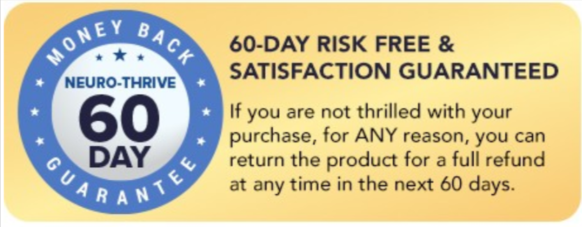 ​Neuro-Thrive 60 Days Money Back