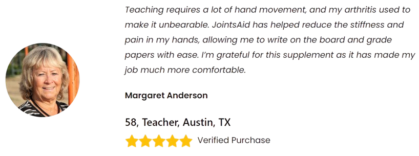 JointsAid Customer Reviews