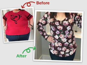 BellyFlush before and after