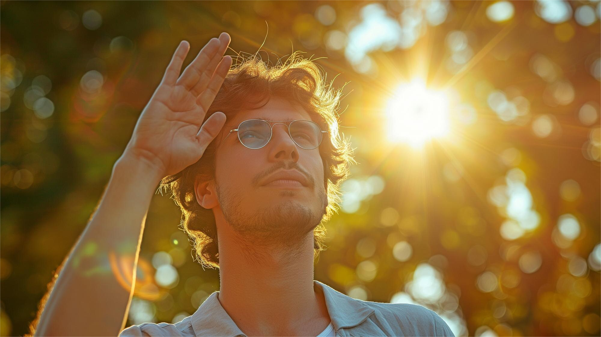 Look at Sun for 10 Seconds Trick