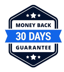 30 days money back guarantee