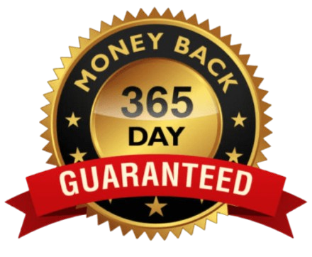 365-day money-back guarantee