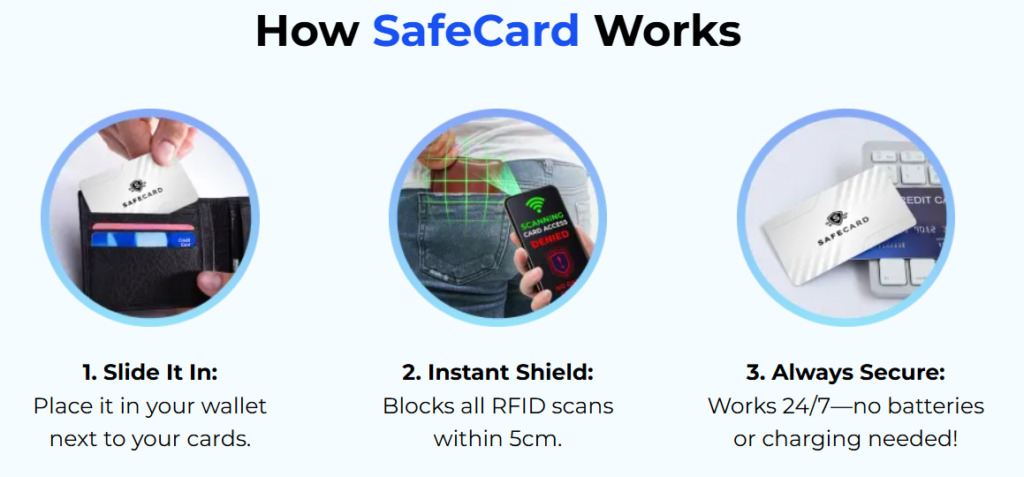 How SafeCard works