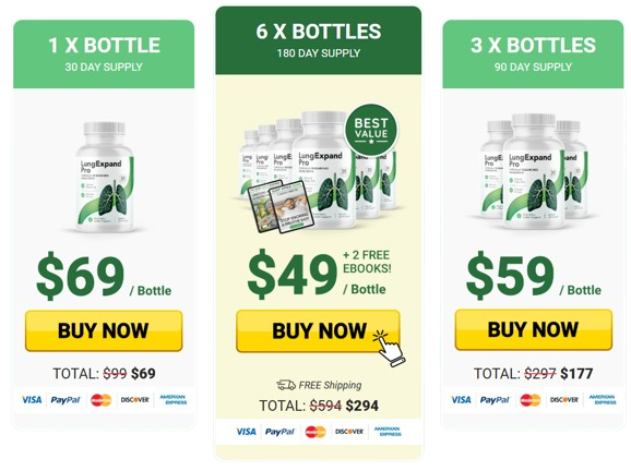 LungExpand Pro Pricing