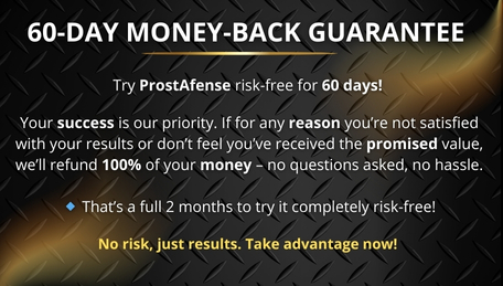 ProstAfense money back