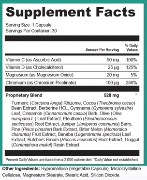 CelluCare-Supplement-facts