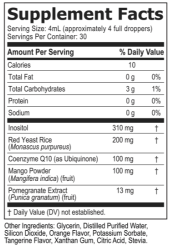 HeartAide-Ingredients-Supplement-Facts