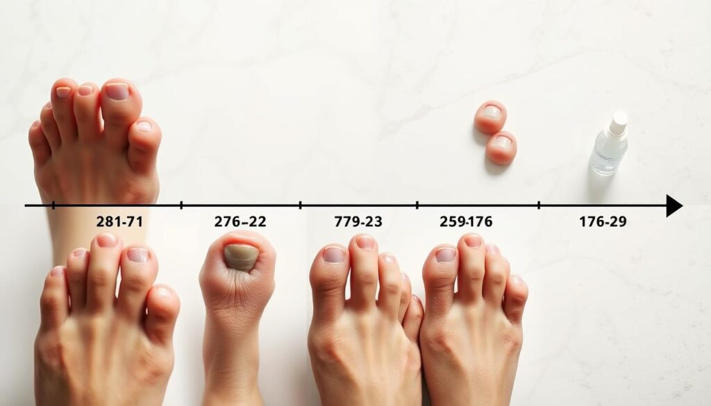 Iodine treatment timeline for toenail fungus