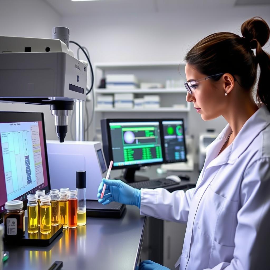 Laboratory testing of dietary supplement quality and purity