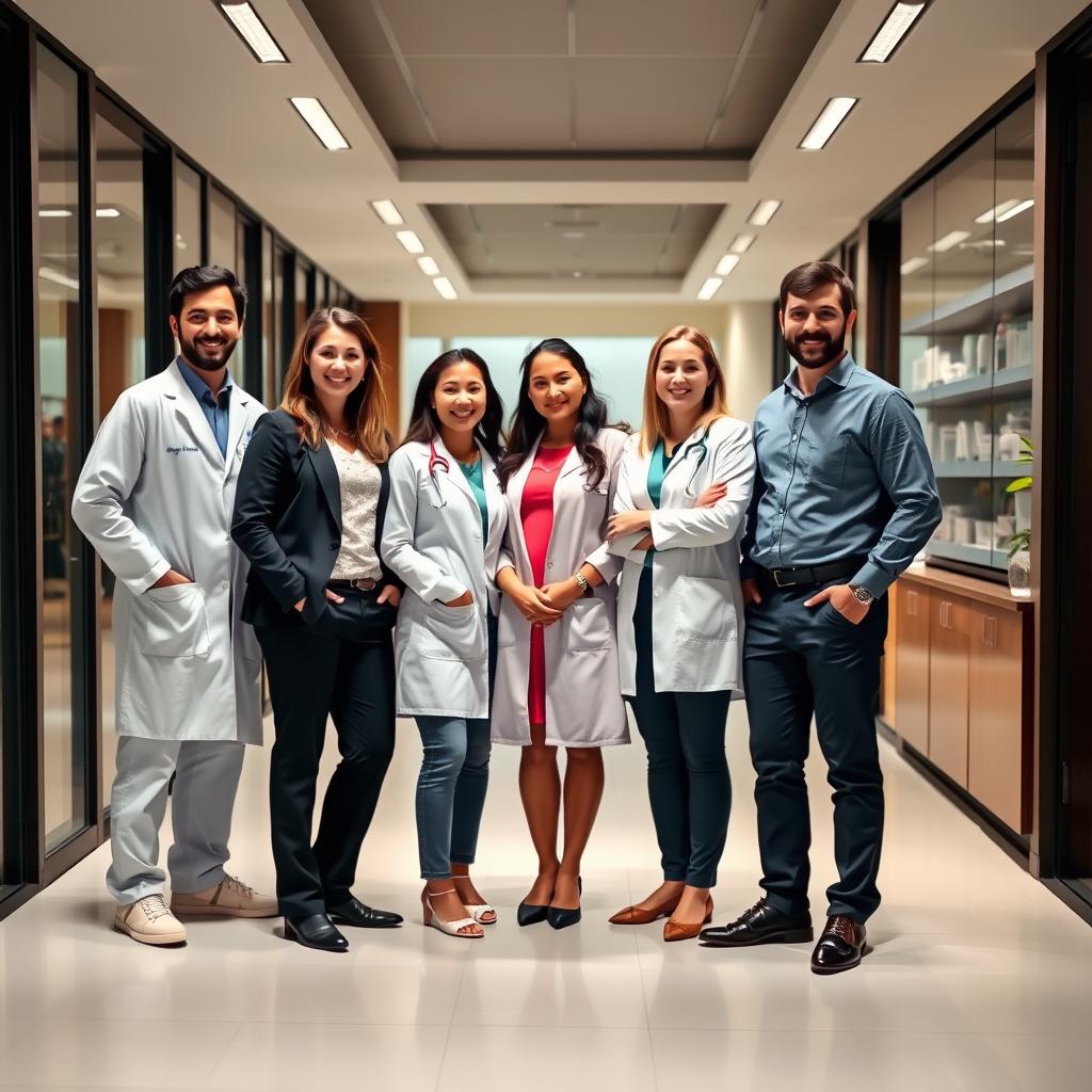Portrait of Nuvectra Medical's team of healthcare professionals Portrait of Nuvectra Medical's team of healthcare professionals