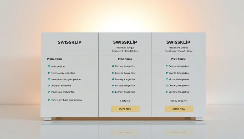 SwissKlip Pricing Packages