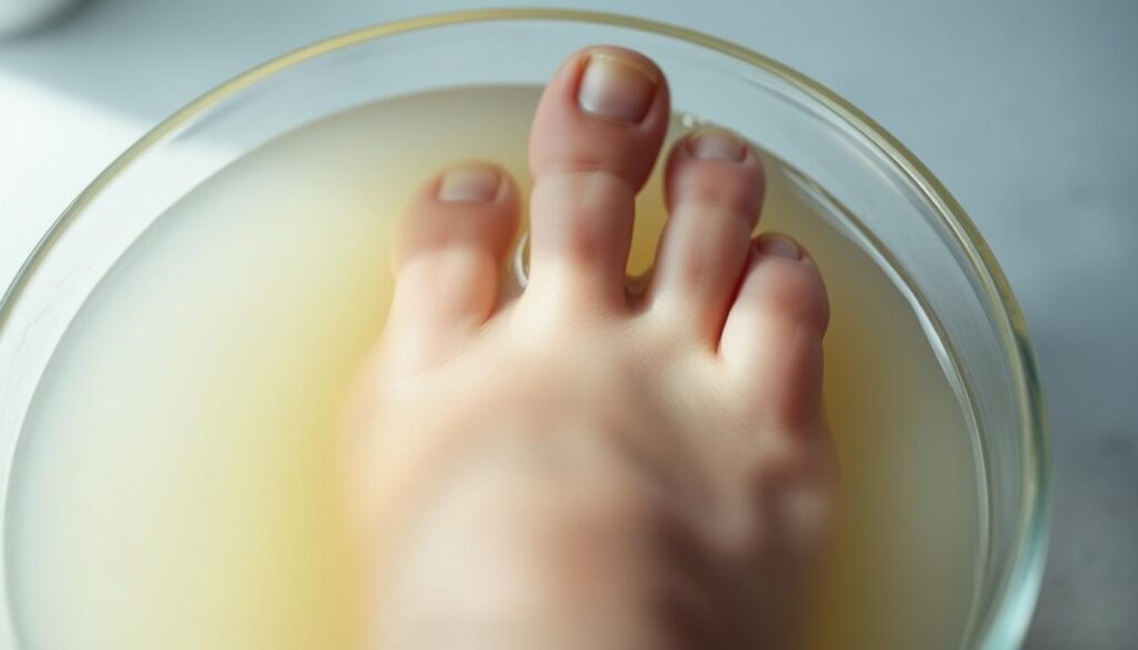 using vinegar for toenail fungus treatment