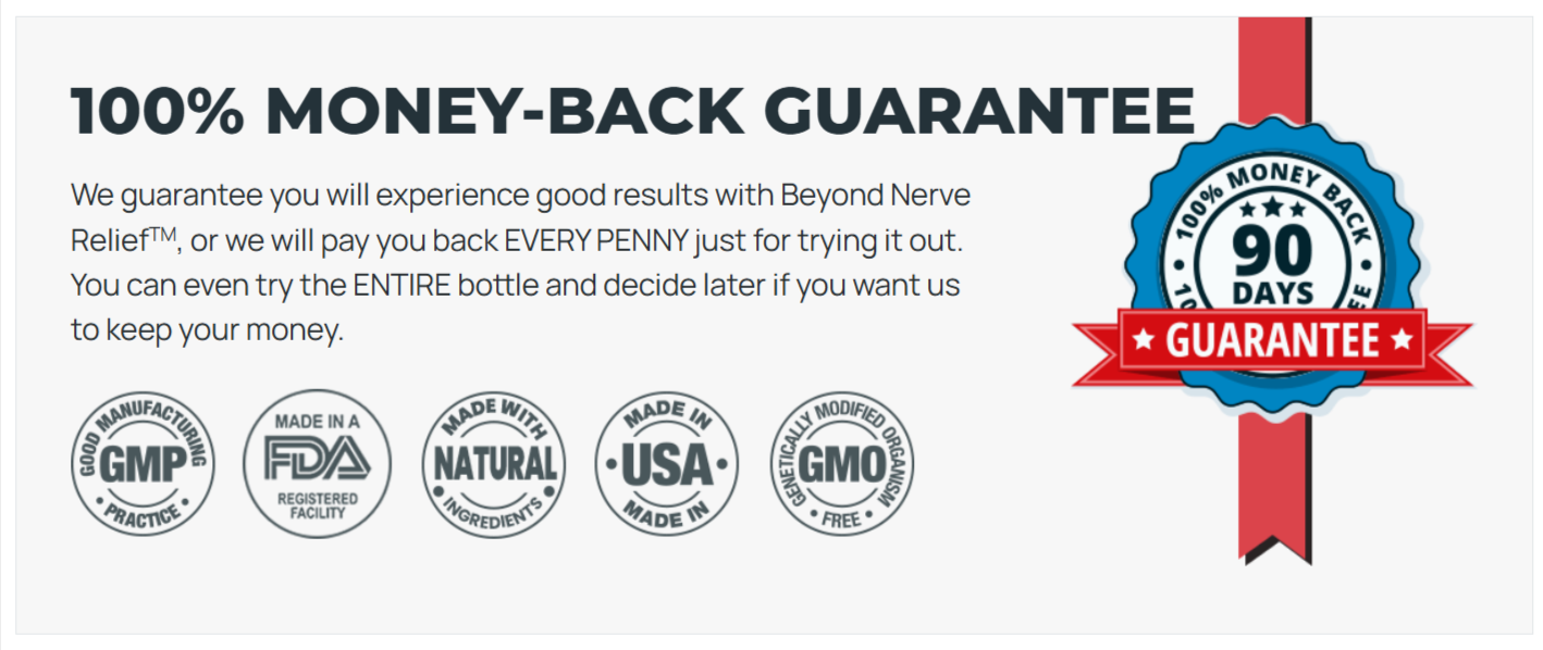 Beyond Nerve Relief Money Back