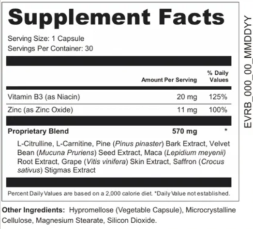 Booster XT-Supplement-Facts