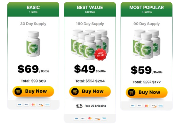 Claritox Pro pricing