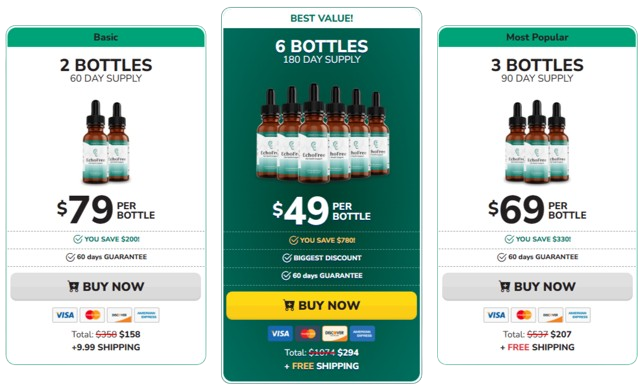 EchoFree pricing & discount