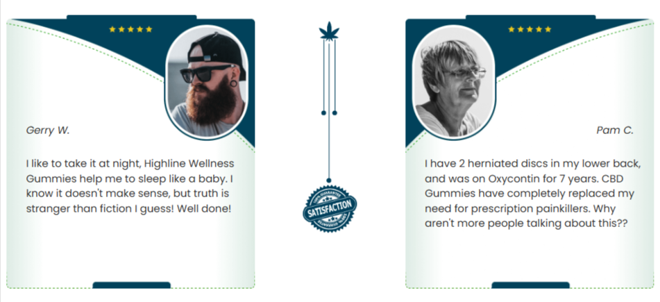 Highline Wellness CBD Gummies Customer