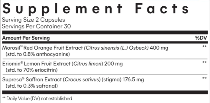 Lemme GLP-1 Daily supplement facts