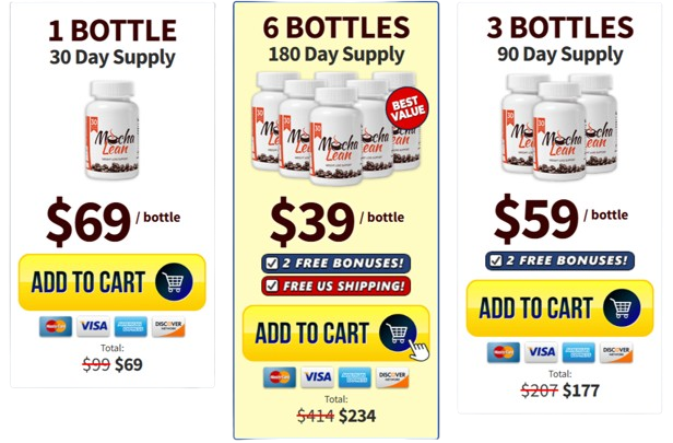 Mochalean Pricing