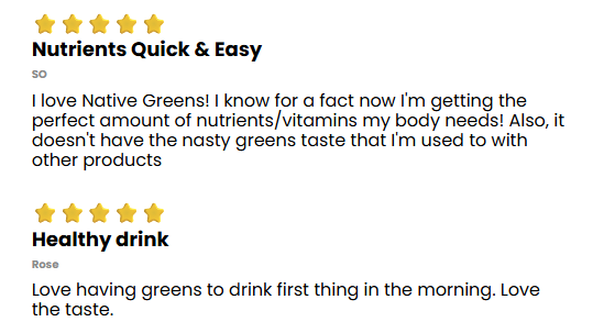 Nativepath Native Greens customer reviews