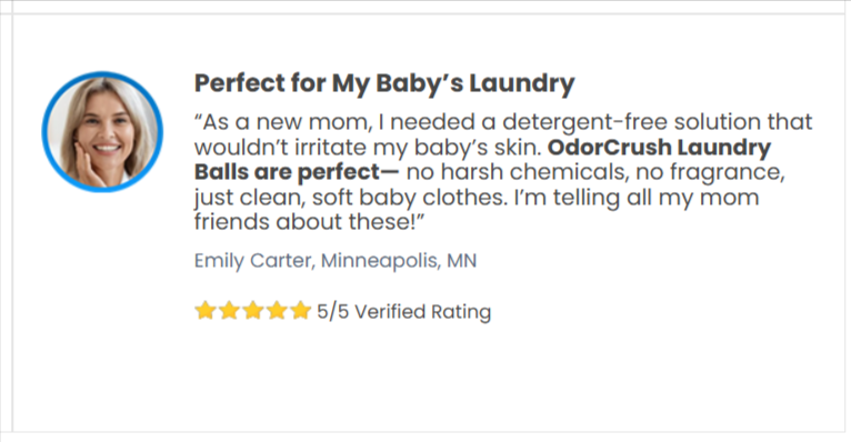 OdorCrush Laundry Ball Customer