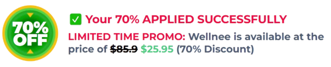 The Wellnee Knee Brace offer