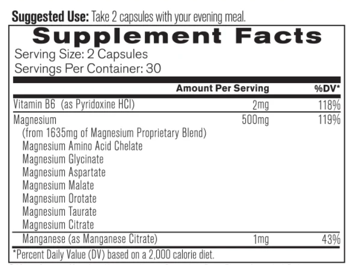 supplement facts