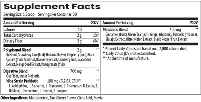 supplement fact