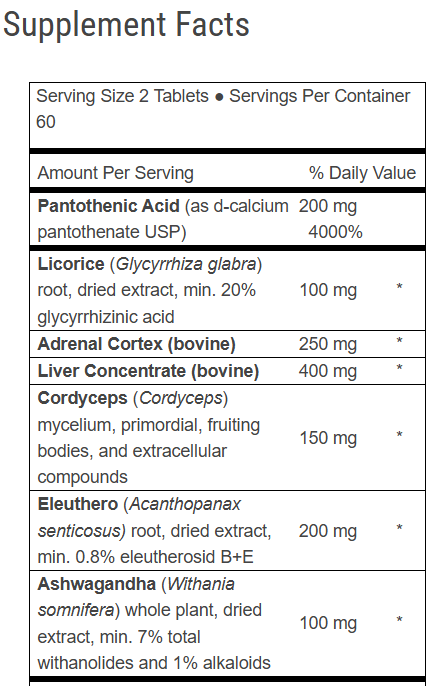 supplement facts